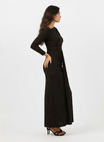 Black Pleated Dress