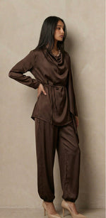 Satin Blouse set