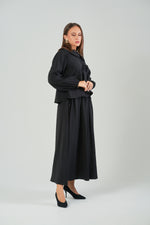 Baby collar skirt set