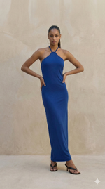 Halter Neck Tie-up Dress