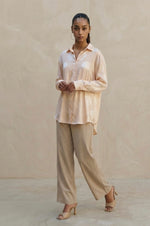 Polka dot oversize shirt