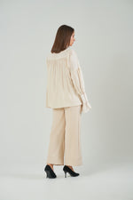 Luna draped shirt
