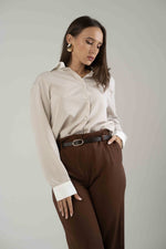 Elegance stripe shirt