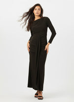 Black Pleated Dress
