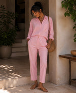 Pink cotton shirt