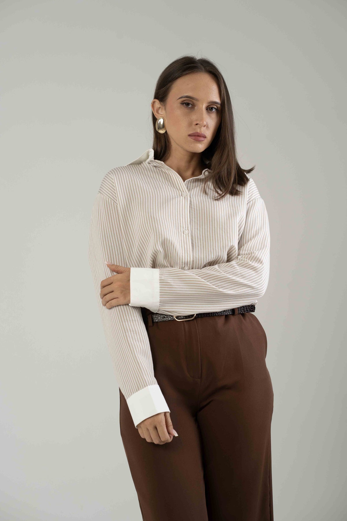 Elegance stripe shirt