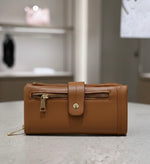 Metal Zipper Wallet