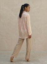 Polka dot oversize shirt