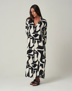Black&White Harmony Dress