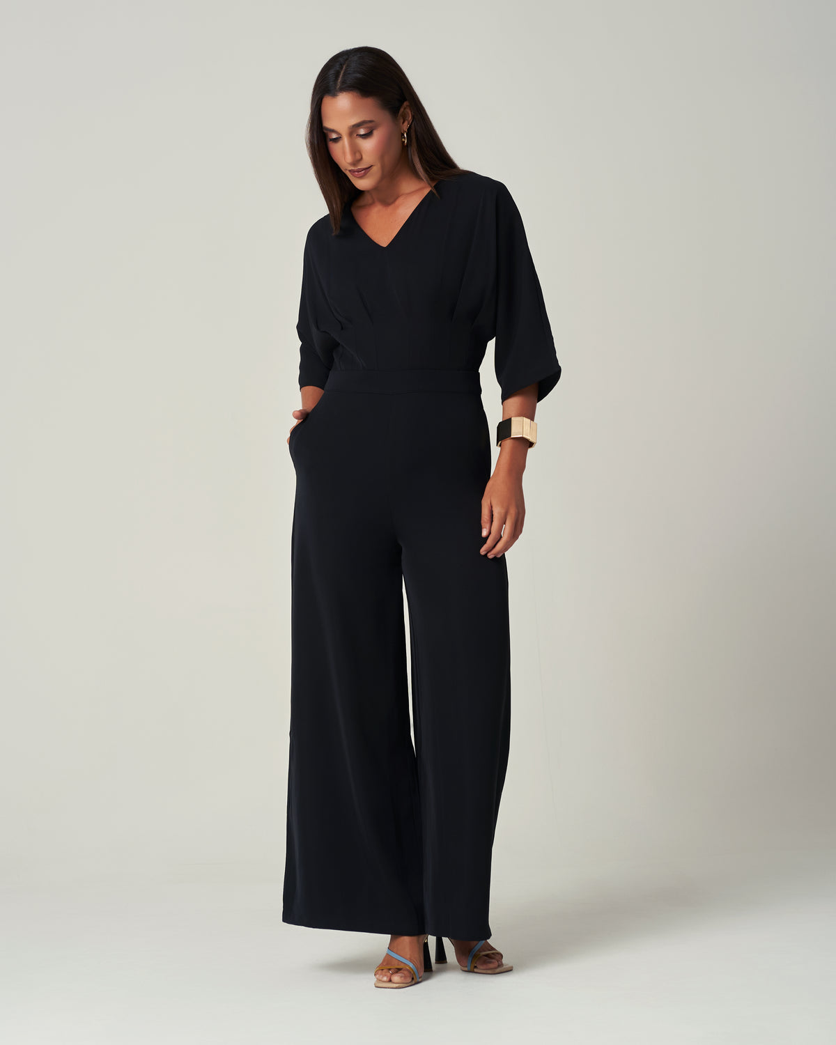 Back Tie Jumpsuit