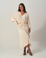 Champagne Satin Dress