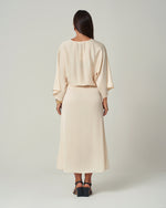 Champagne Satin Dress