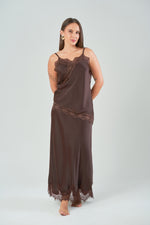 Silk lace skirt