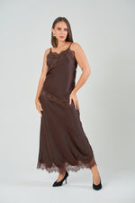 Silk lace skirt