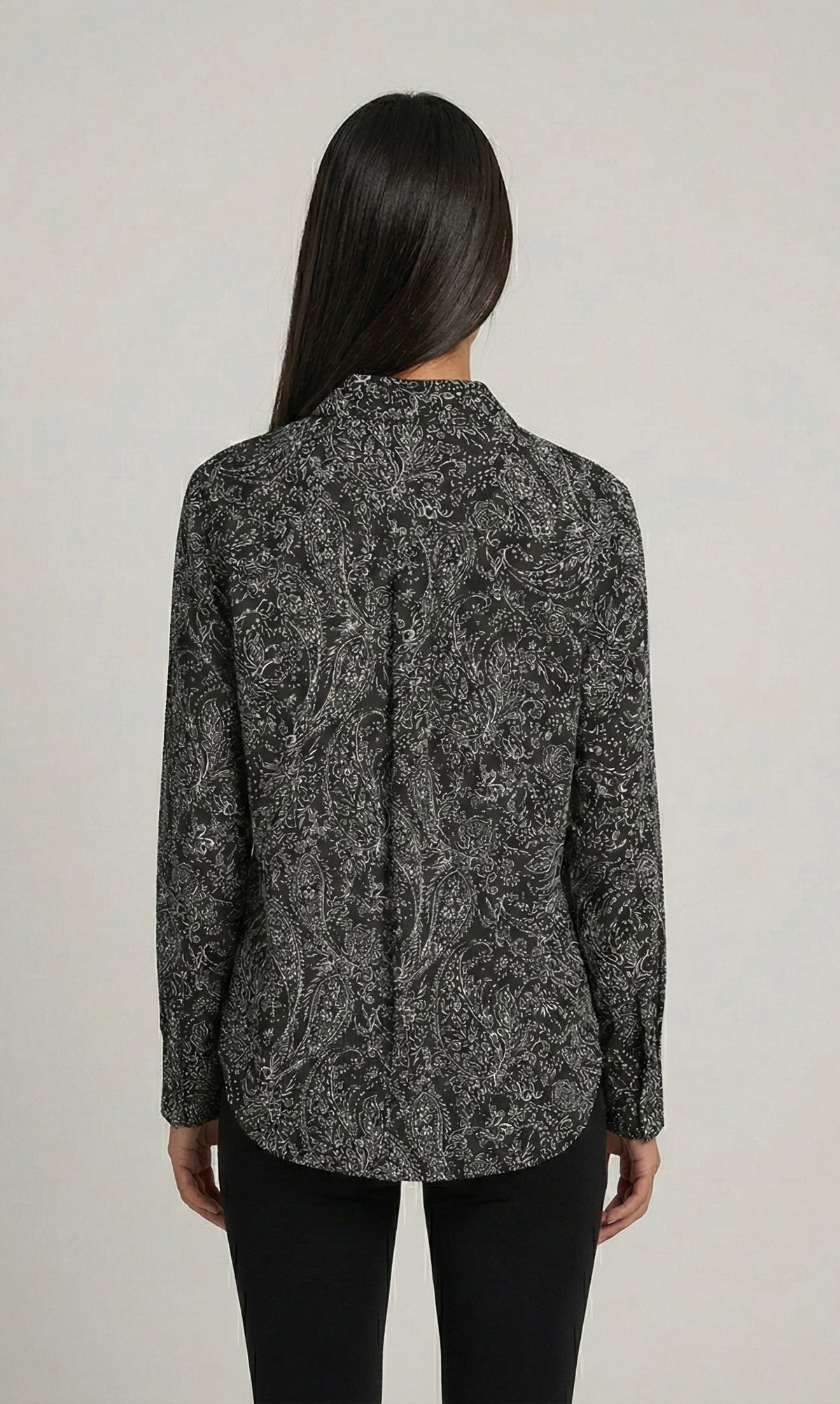 black leaf shirt
