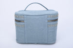 Embroidery makeup & travel cosmetics bag