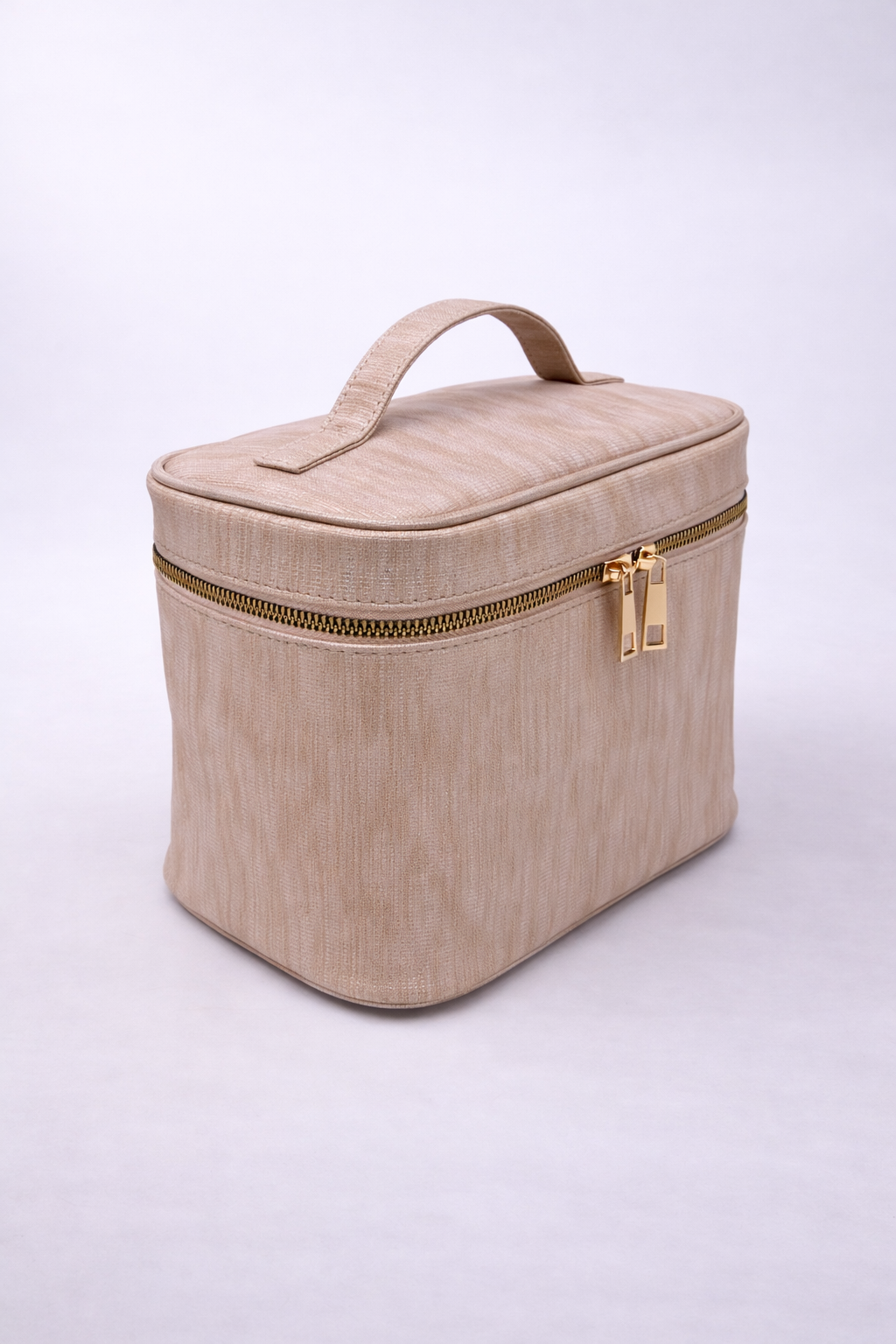 Pink make up & travel cosmetics bag