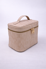 Pink make up & travel cosmetics bag