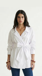 Oversize tie dyed shirt