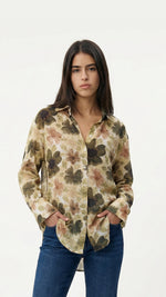yellow flower shirt