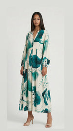 Colorful splash dress