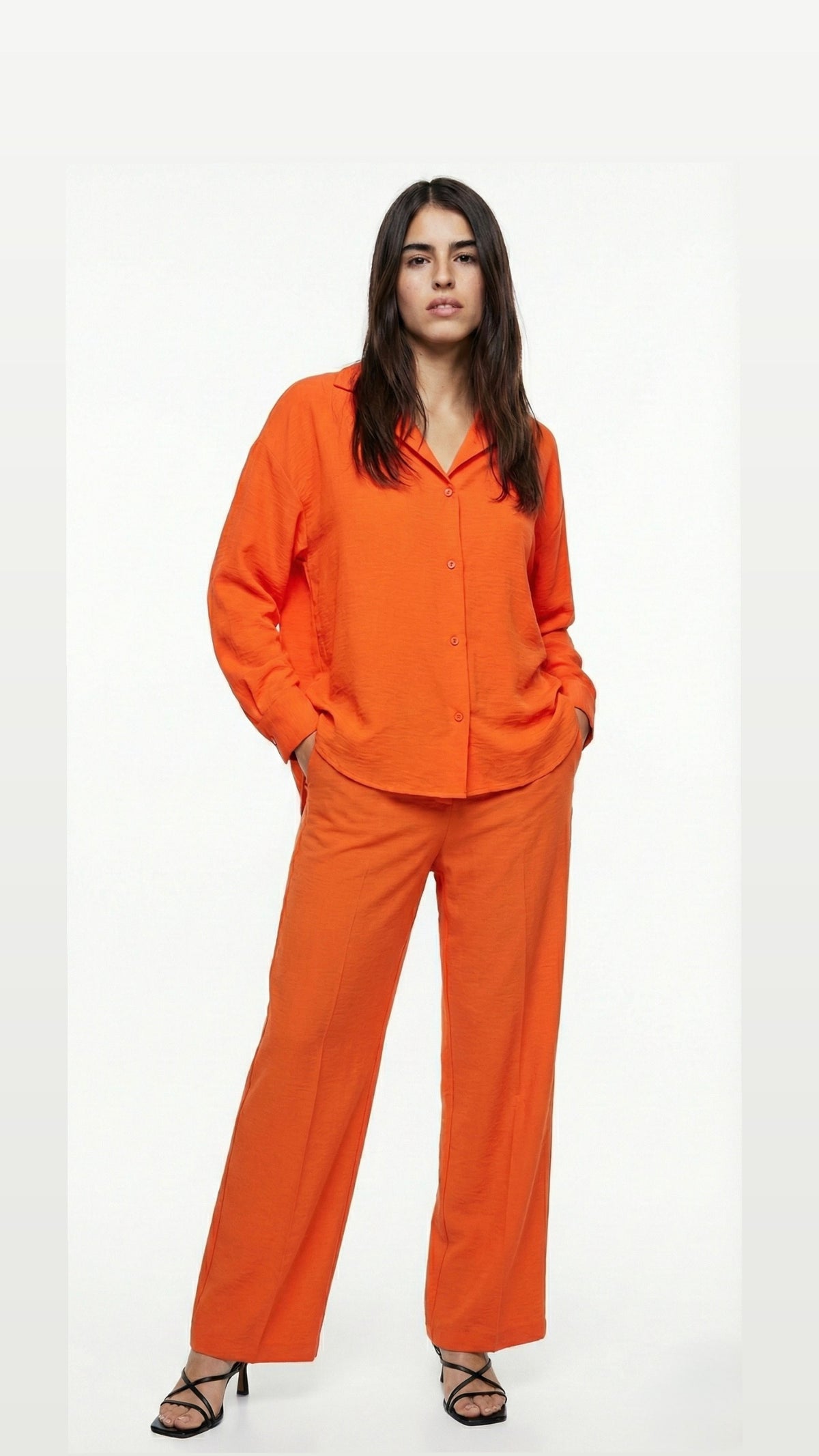 Oversized Bright Orange Set