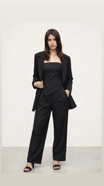 Smoked Top Blazer Set
