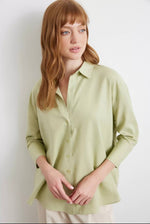pistachio green shirt