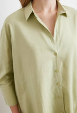 pistachio green shirt