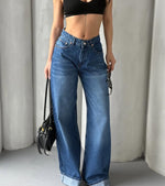 Vintage fold jean
