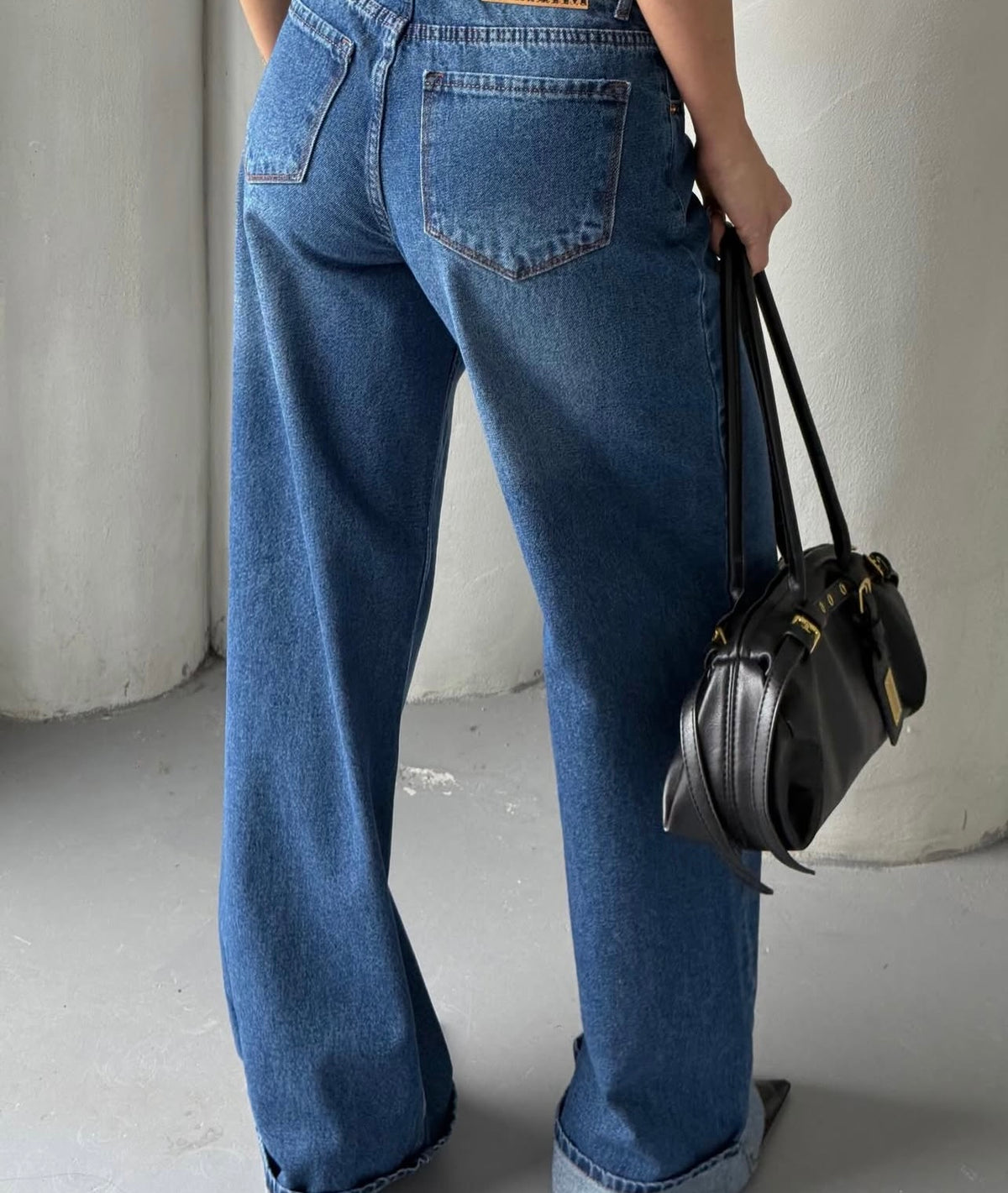Vintage fold jean