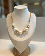 Gold & Pearl Necklace